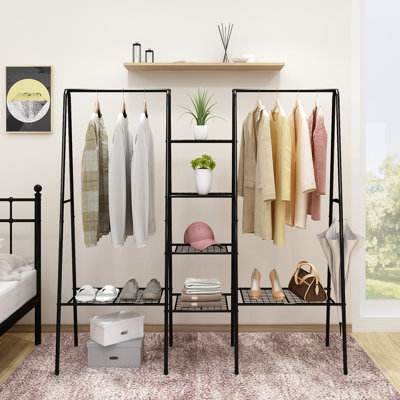 Fetzer 60.24'' Metal Clothing Rack