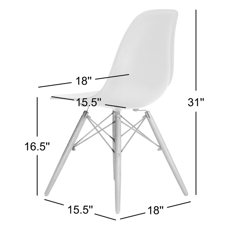 Chaise d'appoint Jordan, Noir, Naturel