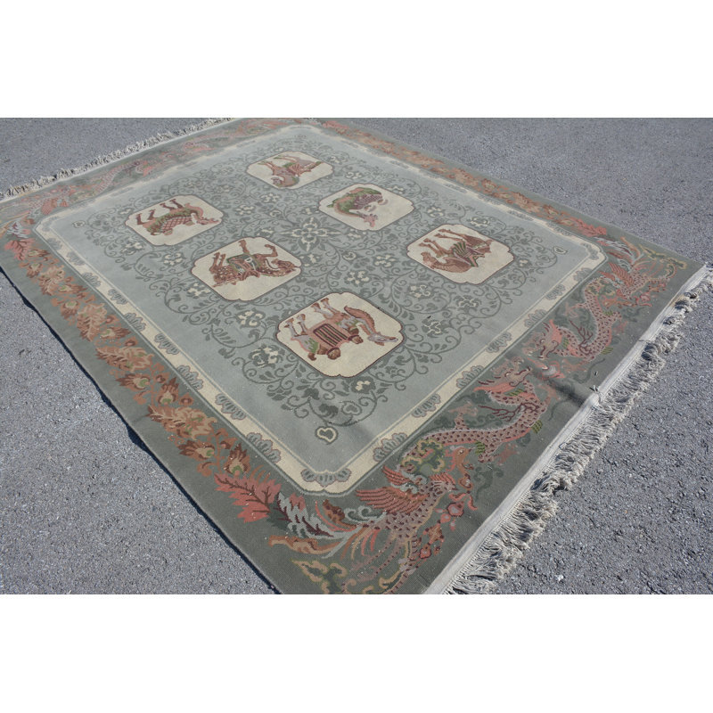 Tapis de salon, tapis turcs, tapis de luxe bruns, tapis de luxe, tapis de décoration intérieure, tapis rétro