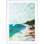 «Beach Surf I» par Karen Fields - peinture encadrée-239884542-149325104