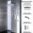 Thermostatic All-In-One Kit with Rough in-Valve