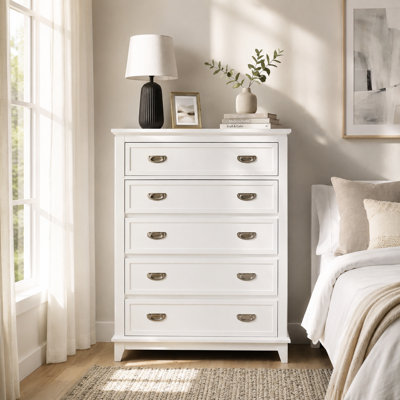 Beckett 36.5" Modern 5-Drawer Chest