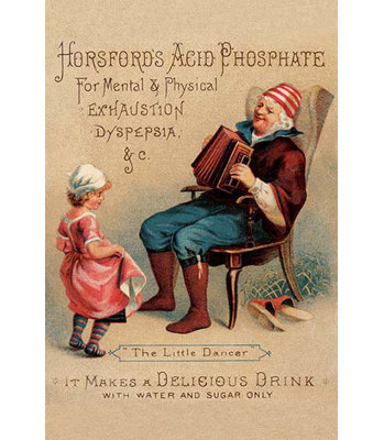 Impression d’art graphique « horsford acid phosphate the little dancer »