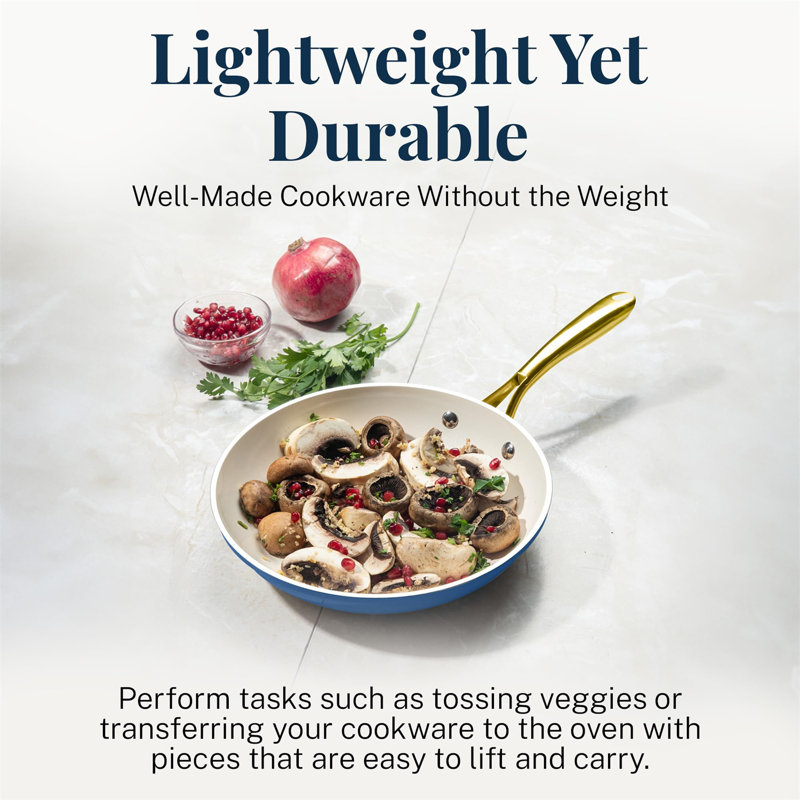 15 - Piece Non-Stick Ceramic Cookware Set
