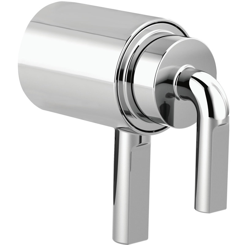 Litze® TempAssure® Thermostatic Shower Only, Polished Chrome, Notch Lever Handle