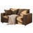 65 '' Upholstered Sofa 2 Seater Couches Small Loveseat For Small Apartment Living Room-457788979
