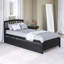 Lit plateforme en bois avec lit gigogne-1138279900