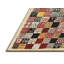 Tapis beige/noir/rouge contemporain-243989568
