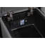Ensemble de causeuse inclinable électrique modulaire en cuir et console avec appuis-tête réglables et consoles doubles-110829107