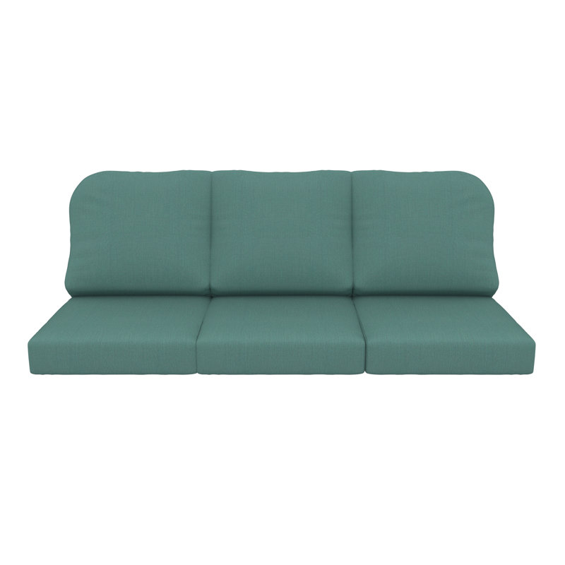 Outdoor Sunbrella® 3 Seater Sofa Cushions, Cast Breeze Sunbrella® Plainweave