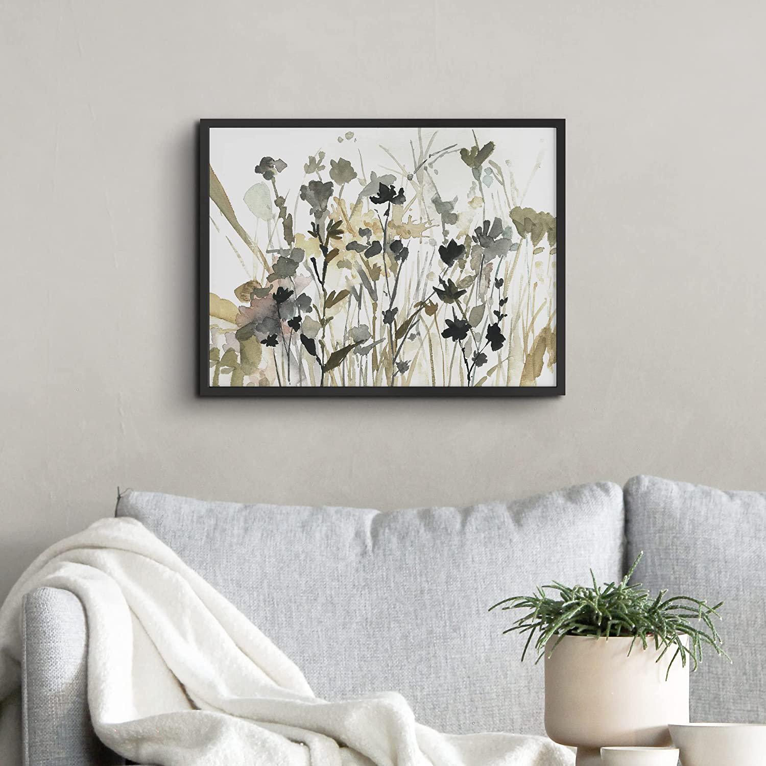 Buy Pastel Bouquet Wall Art Print