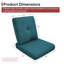 Coussin de siège / dossier d'extérieur Schutt-2124641644-2097389526