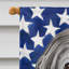 Polyester à 2 côtés 28 x 40 po drapeau maison-1879434131