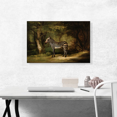 " Zebra 1763 " by George Stubbs Painting Print
