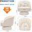 Upholstered Swivel Lounge Chair-918779703