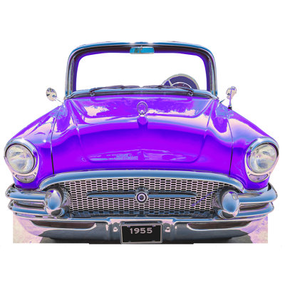 Car Coupe 1955 Stand Cardboard Standup