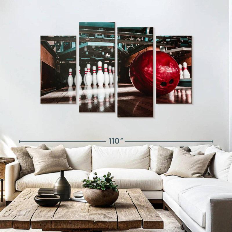Bowling lane Sireci, H 54 po x l 84 po