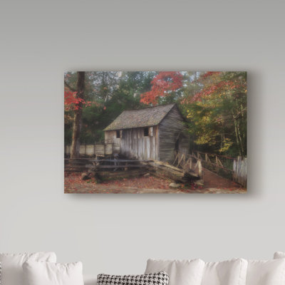 Fillmer 'Cades Cove Grist Mill' Photographic Print on Wrapped Canvas