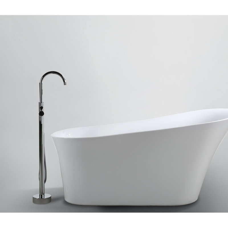 Toulouse 67'' x 32'' Soaking Acrylic Bathtub