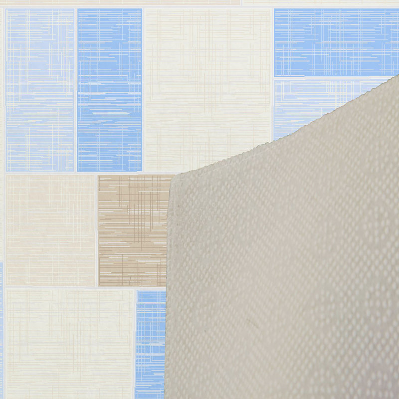 Tapis en polyester tissé à la machine Deondrea, Rectangle 2 pi 7 po x 3 pi 11 po