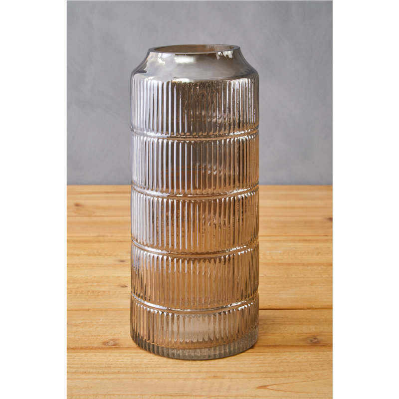 Azaleyah Handmade Glass Table Vase, 30cm H x 13cm W x 13cm D