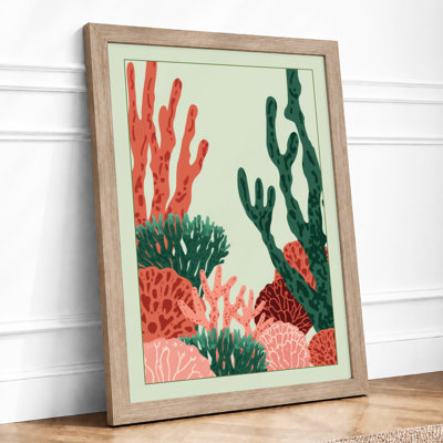 Desert Garden Botanical - Framed Print