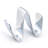 Contemporary Metal Wall Hook
