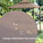 Pabin Inc Polyester Replacement Canopy for Gazebo-66362055