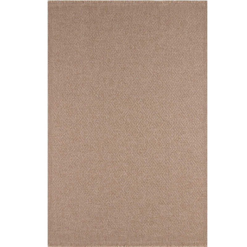 Nature Collection Geometric Indoor / Outdoor Area Rug, Rectangle 140 x 200 cm