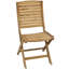 Chaise de patio pliante en acacia Chamorro
