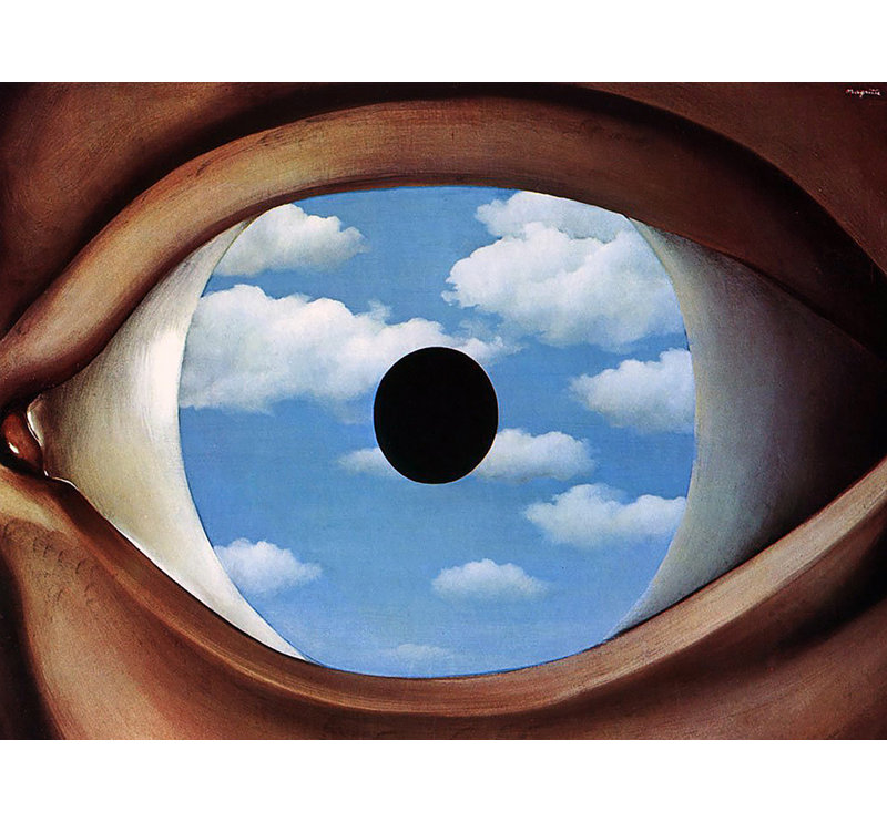 Le faux miroir, H 18 po x l 24 po