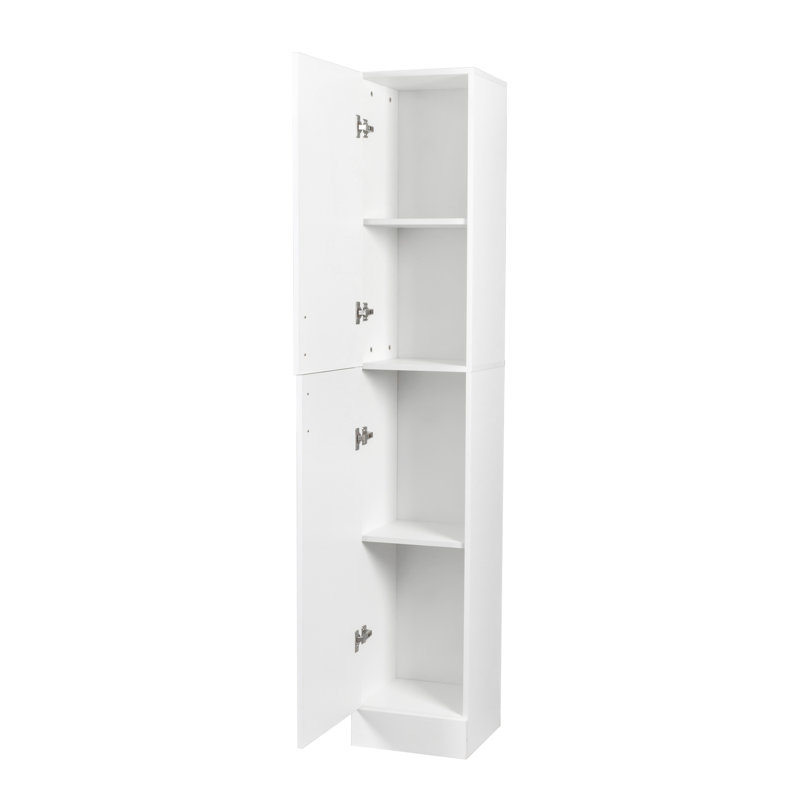 Modern Freestanding Cabinet, White
