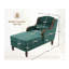 Chaise longue rembourrée avec poches latérales-1952350458