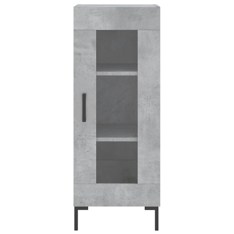 Malaia Display Cabinet, Concrete Grey