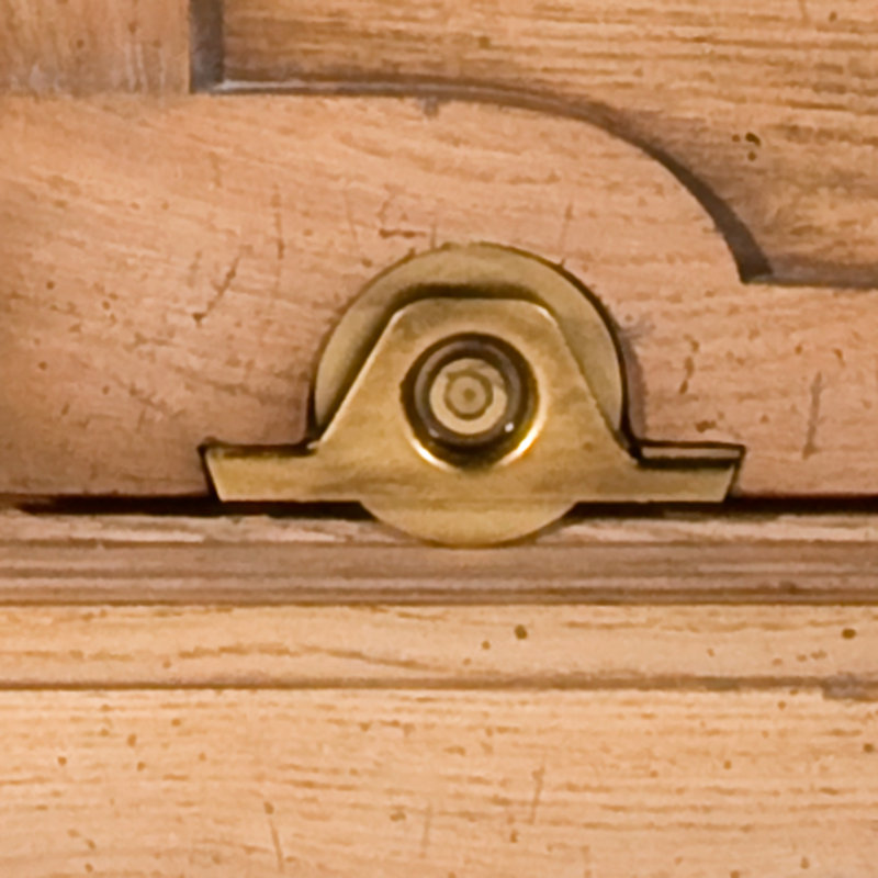 Crédence en bois de chêne 3 tiroirs Horloger