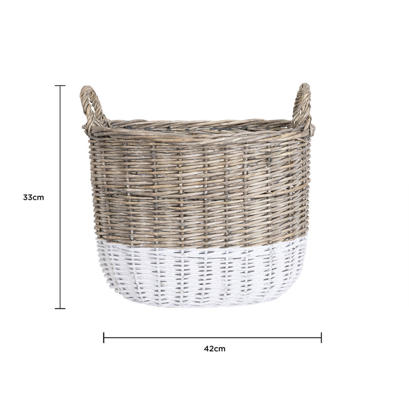 Trista Wicker Log Carrier