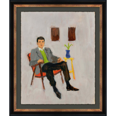 Everyday People 12 Framed Acrylic Painting Print