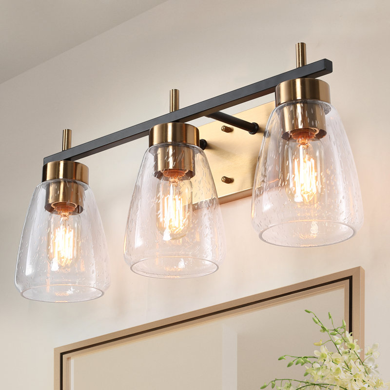 Geona 3-Light Dimmable Modern Bathroom Vanity Light