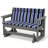 48-Inch Outdoor Loveseat Cushion With Attached Seat & Back-1676277822