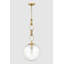 Luminaire suspendu 1 lumière Nessa-93521169