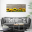 Sunflowers - No Frame Print on Canvas