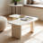 35.43" L-Shape Coffee Table-32391782