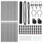 Vidaxl Fence With Posts PVC-Coated Steel-116798004-116798009