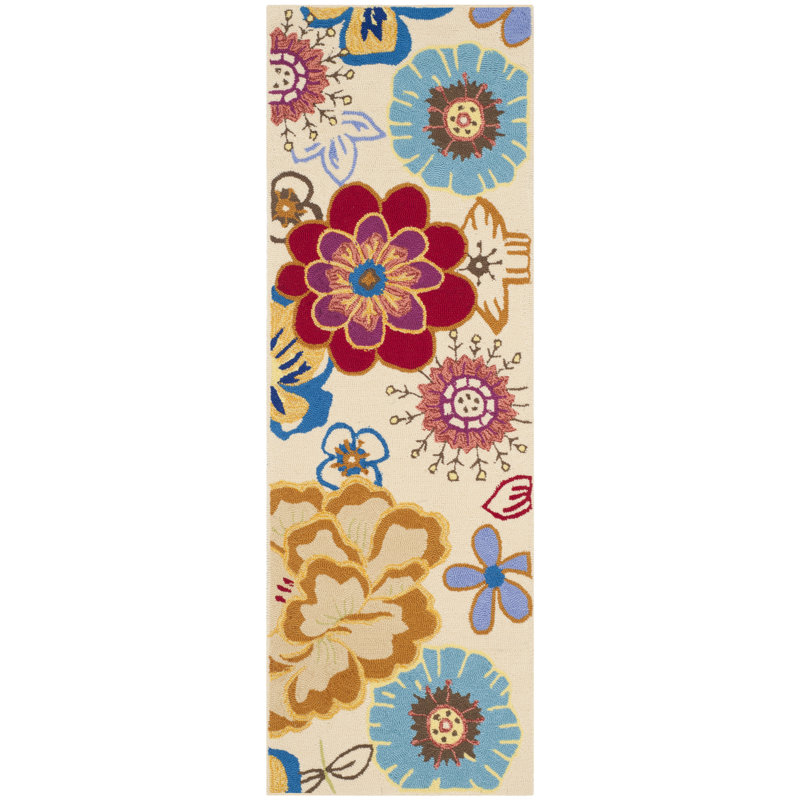 Doyle Hand Hooked Performance Rug, Runner 2' x 6'