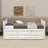 Twin Size Daybed With Drawers And Trundle-1099907496