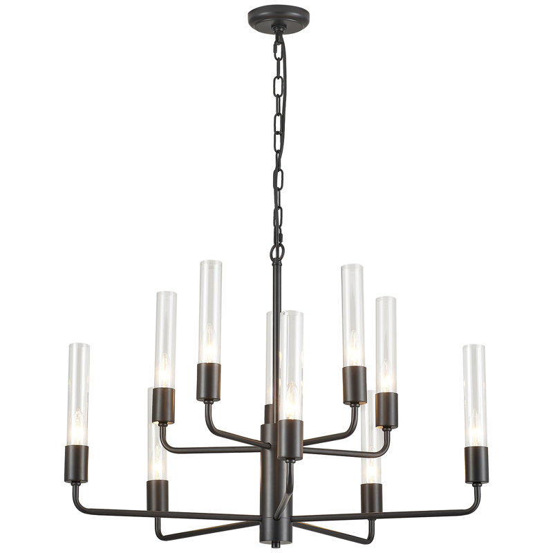 Lustre à intensité variable 10 lumières Musfira