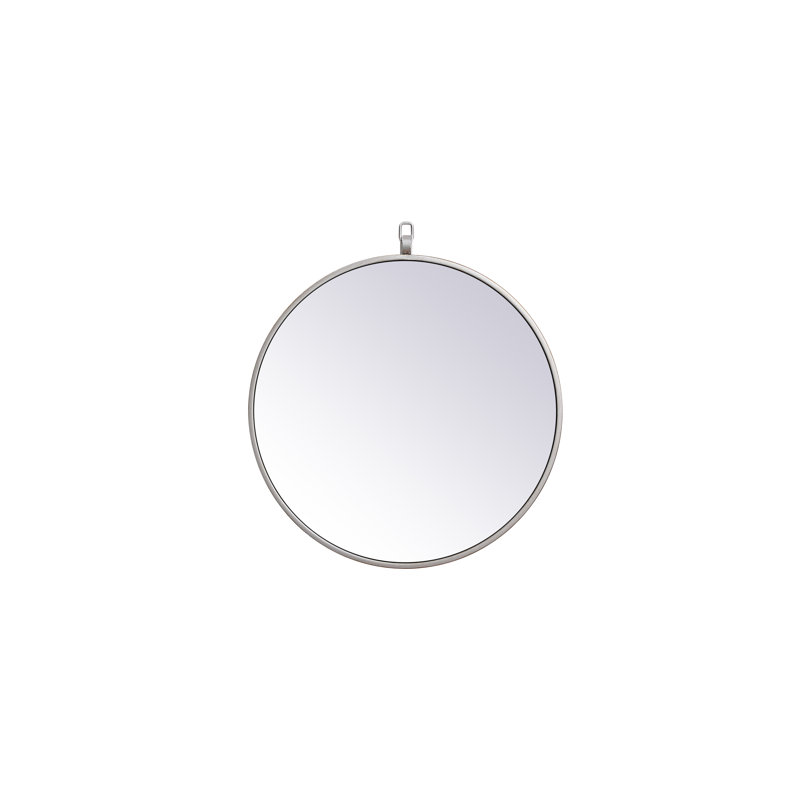 Miroir Cassie, Argent, 18 po x 18 po