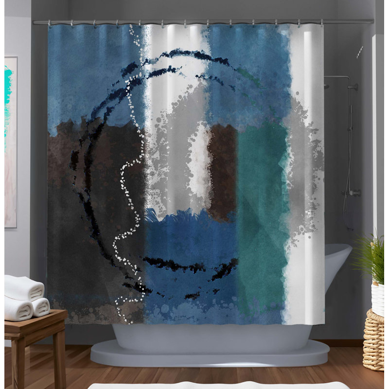 Heavenly Diamond Designer Shower Curtain