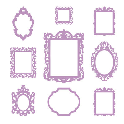 Abstract Non-Wall Damaging Wall Decal