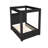 Elikai 87" Black Upholstered Canopy Bed -943528139